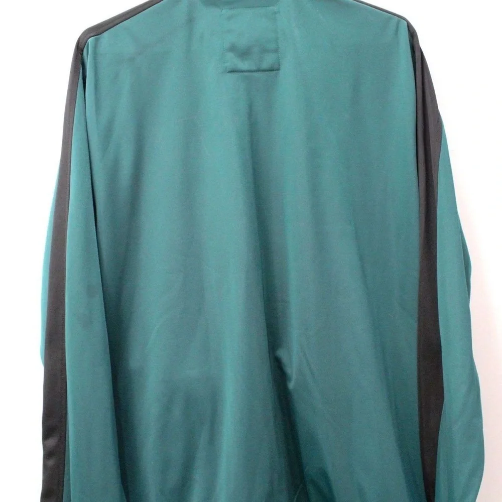 NFL Black and Teal Eagles Windbreaker Jacket